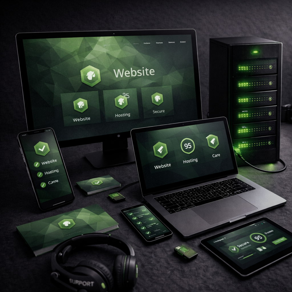 Komplettpaket für Webdesign Branding und Betreuung