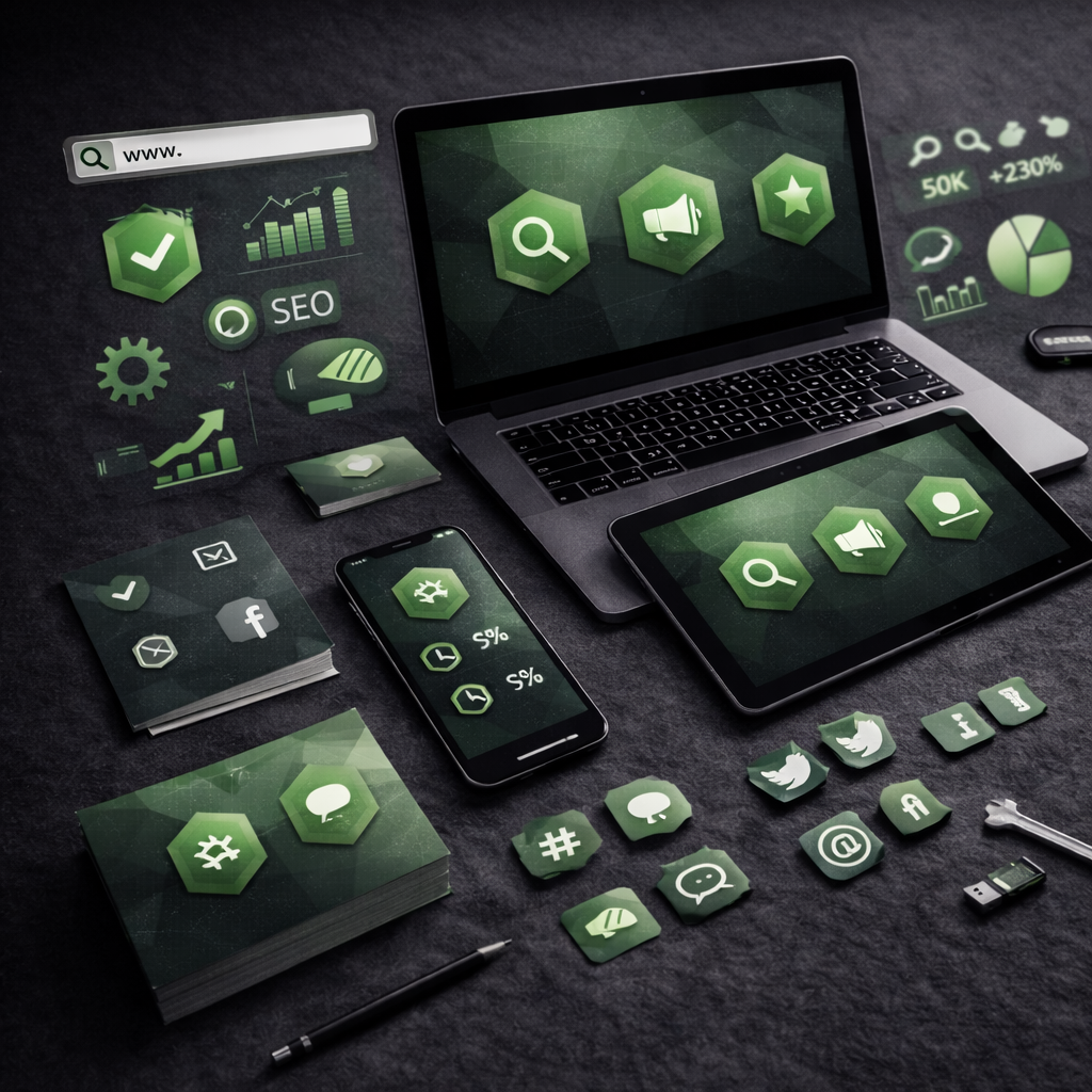 Zusatzleistungen für Webdesign Branding und Online-Auftritt